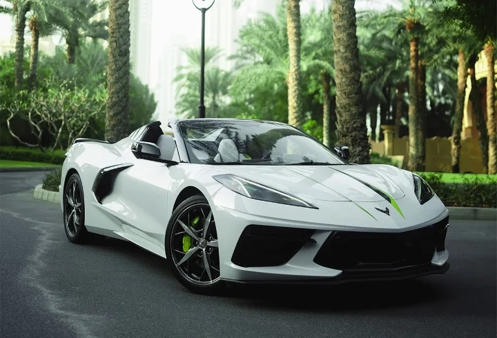 Rent Corvette C8 in Dubai | Corvette C8 Rental & Hire Services