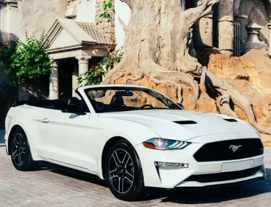 Ford Mustang Convertible Dubai Rental - Feel the Freedom