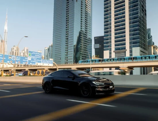 Rent Tesla Model S Plaid in Dubai - Premium Electric Car Hire