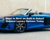 Rent Audi Dubai | Luxury Cars Await You